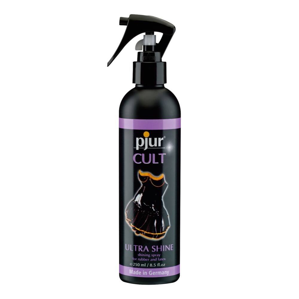 Pjur Cult Ultra Shine - ošetřující spray na latex (250ml)