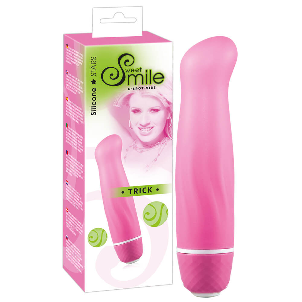 Levně Sweet Smile Trick - mini vibrátor na bod G