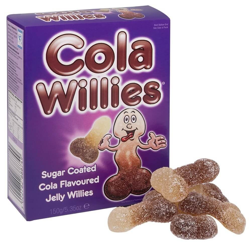 Spencer&Fleetwood Cola Willies - gumové cukríky v tvare penisu s príchuťou koly (120g)