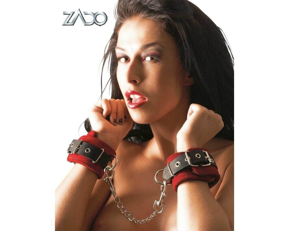 ZADO - kožená pouta na zápěstí ZADO - kožená pouta na zápěstí