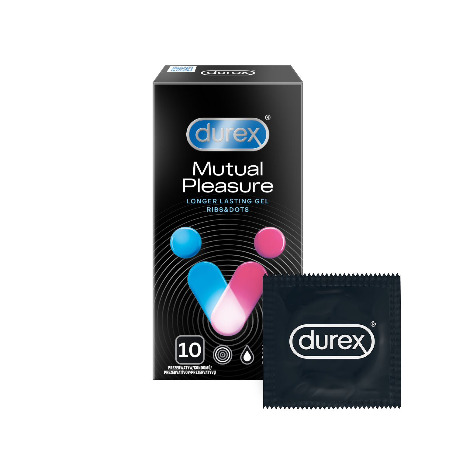 Levně Durex Mutual Pleasure - kondomy (10ks)