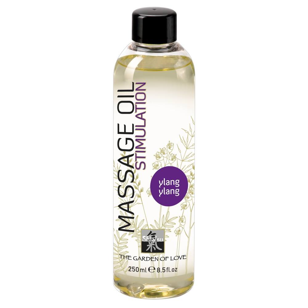 Levně Shiatsu Massage Oil Stimulation Ylang Ylang - masážní olej (250ml)