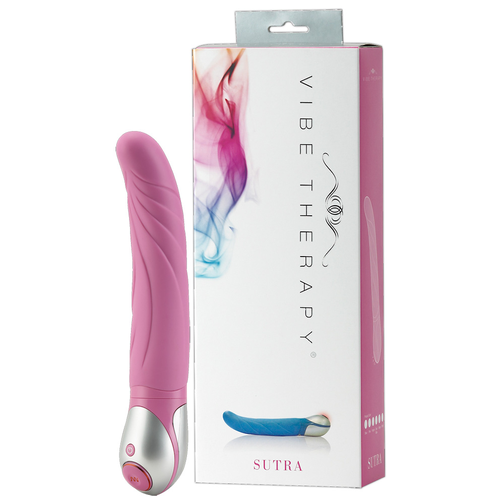 Vibe Therapy Sutra ohnutý vibrátor (růžový)