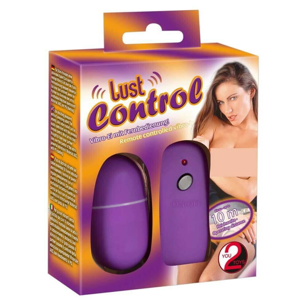 You2Toys Lust Control Stufen - bezdrátové vibračné vajíčko