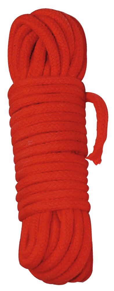 Levně Bondage lano - 10m (červený)