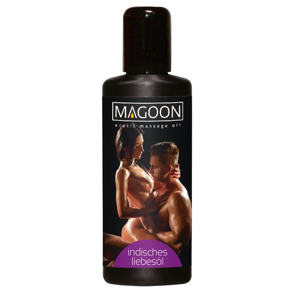Levně Magoon Indisches Liebes Öl - masážní olej mandlový (50 ml)