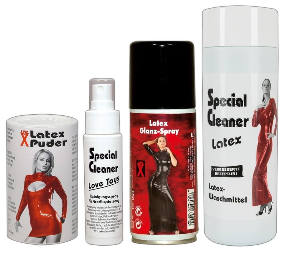 LateX Latex Care Set - sada na ošetřování latexu (4 dílná)