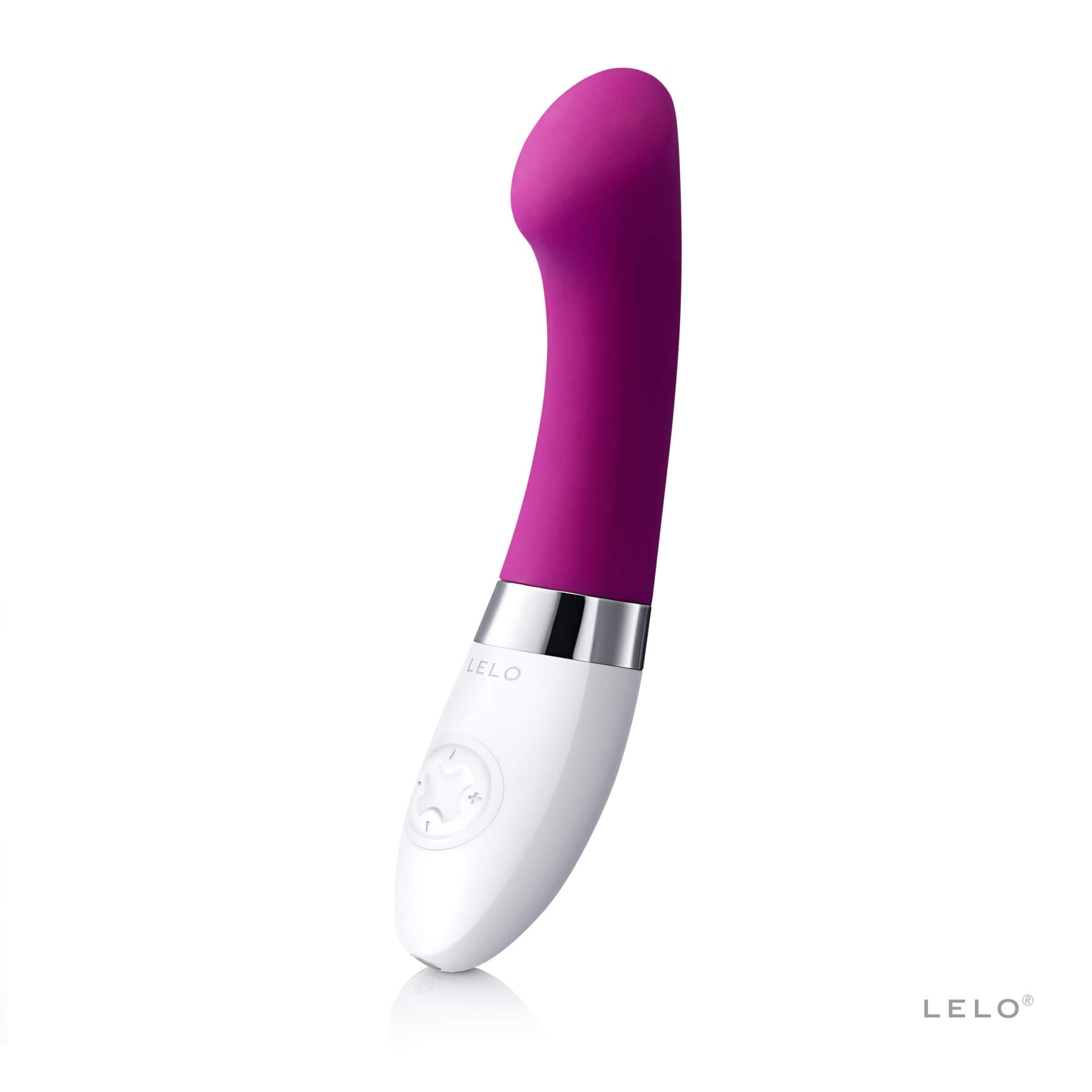 LELO Gigi 2 - silikonový vibrátor na bod G (fialový) LELO Gigi 2 - silikonový vibrátor na bod G (fialový)