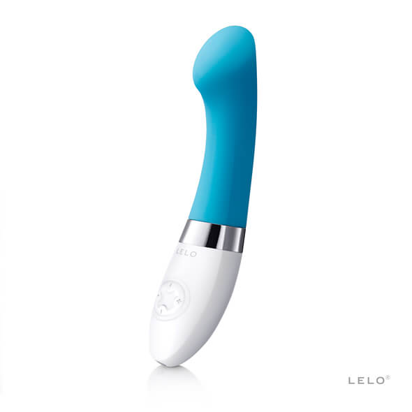 LELO Gigi 2 - vibrátor na bod G (modrý) LELO Gigi 2 - vibrátor na bod G (modrý)
