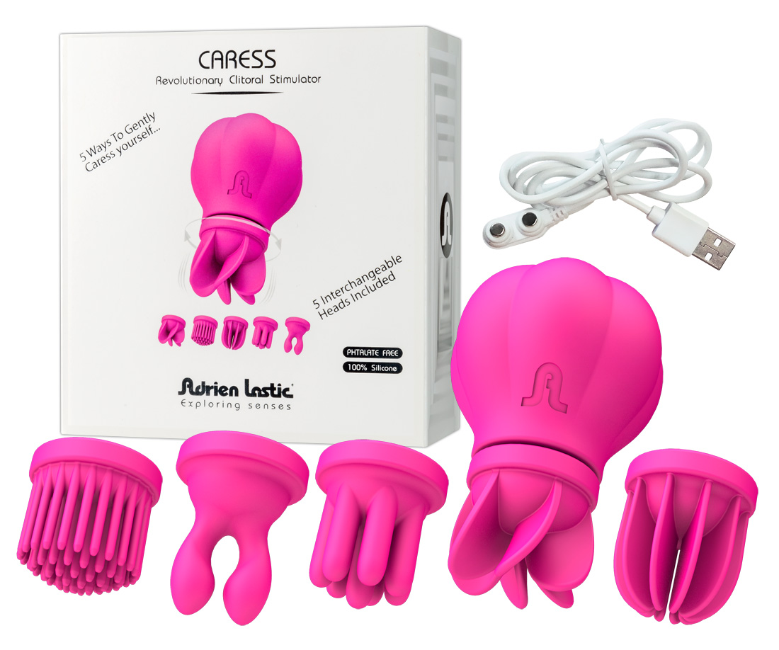 Caress - sada vibrátora na klitoris (pink) Caress - sada vibrátora na klitoris (pink)