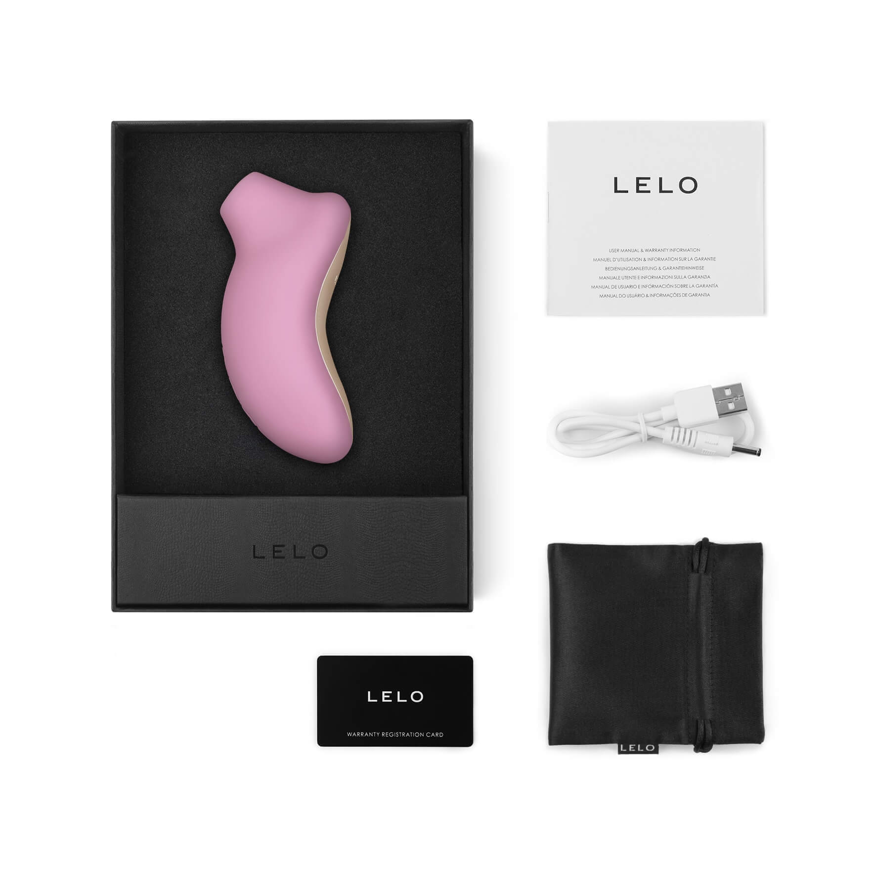 Levně LELO Sona - stimulátor klitorisu se zvukovými vlnami (růžový)