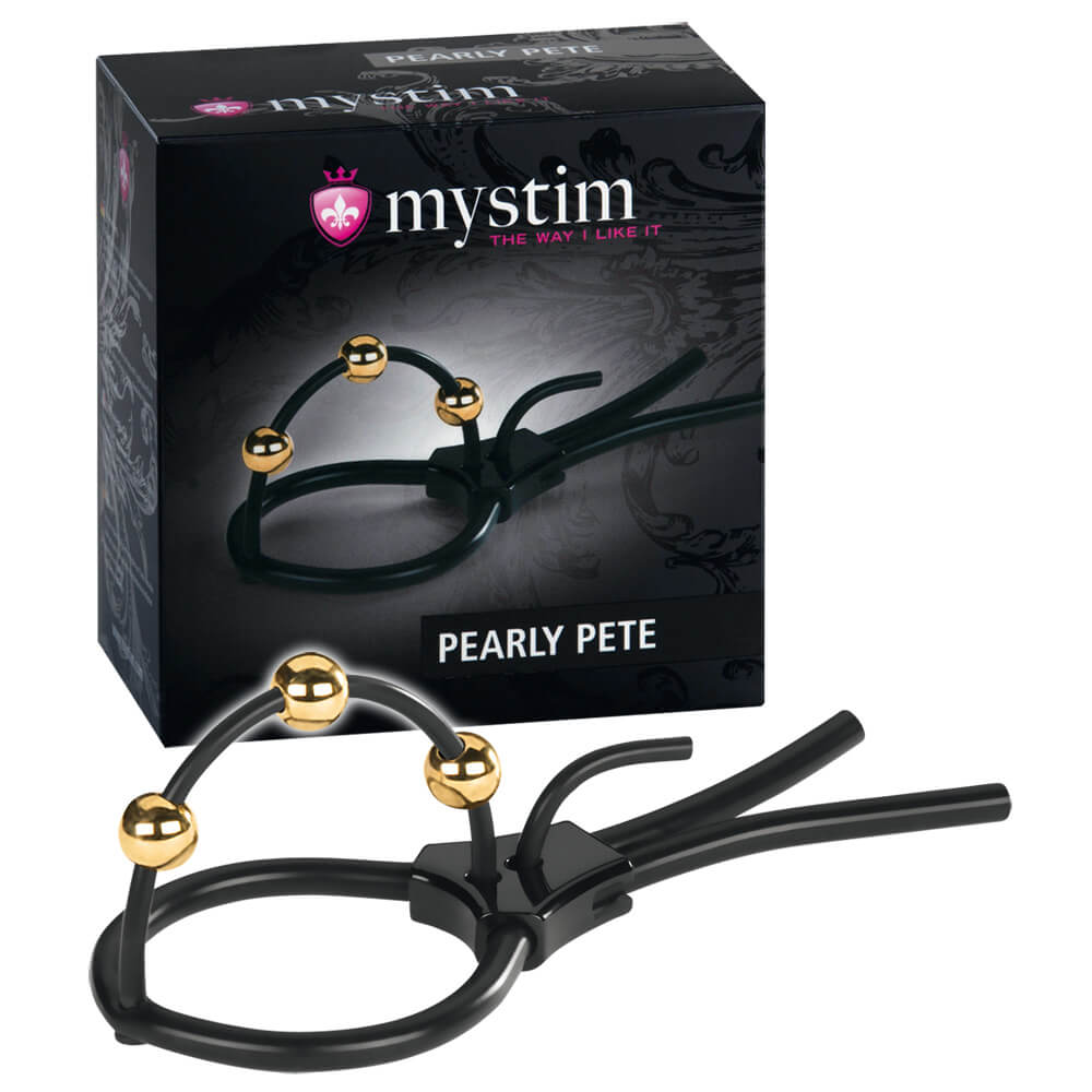 mystim Pearly Pete - electro glans stimulator