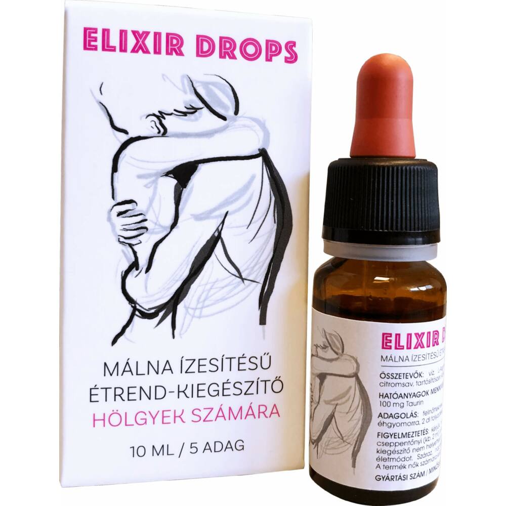 Levně Elixír - výživový doplněk na rostlinné bázi, pro ženy (10 ml) - malina