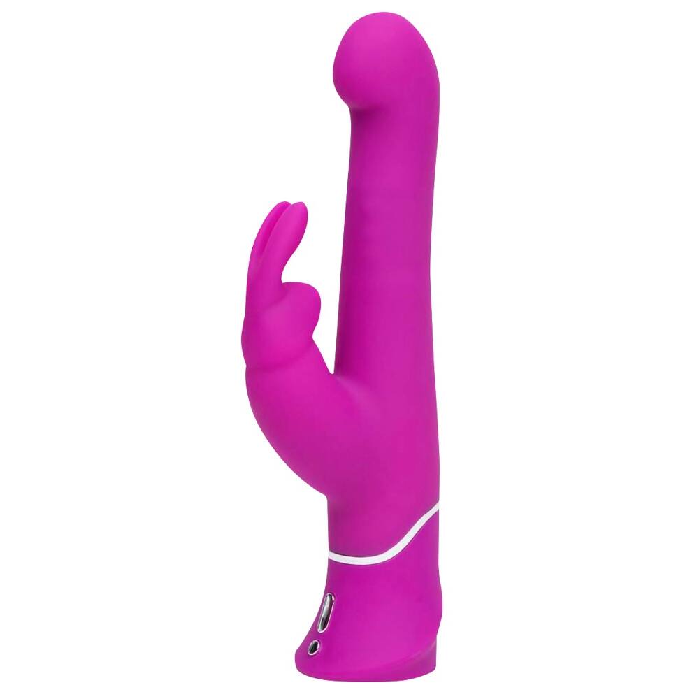 Happyrabbit Beadid - rechargeable clitoral arm, rotating G-spot vibrator (blackberry)