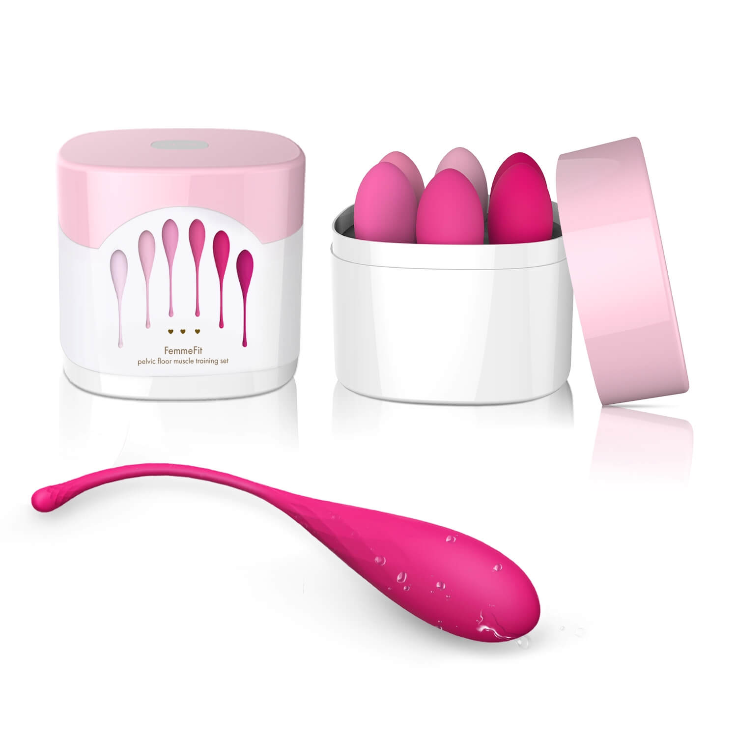 Feelztoys Femmefit - sada venušiných kuliček (6 dílná) Feelztoys Femmefit - sada venušiných kuliček (6 dílná)