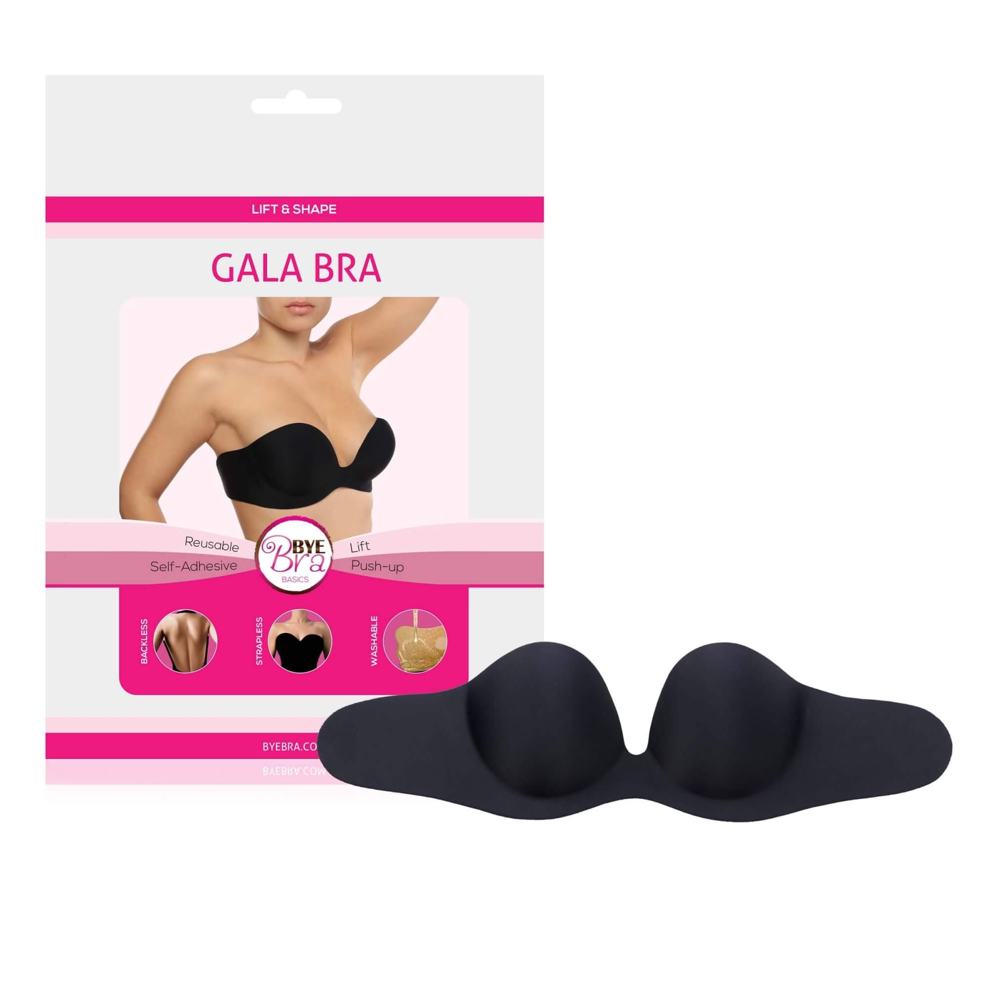 Bye Bra - Gala Bra Cup DÂ Black Bye Bra - Gala Bra Cup DÂ Black