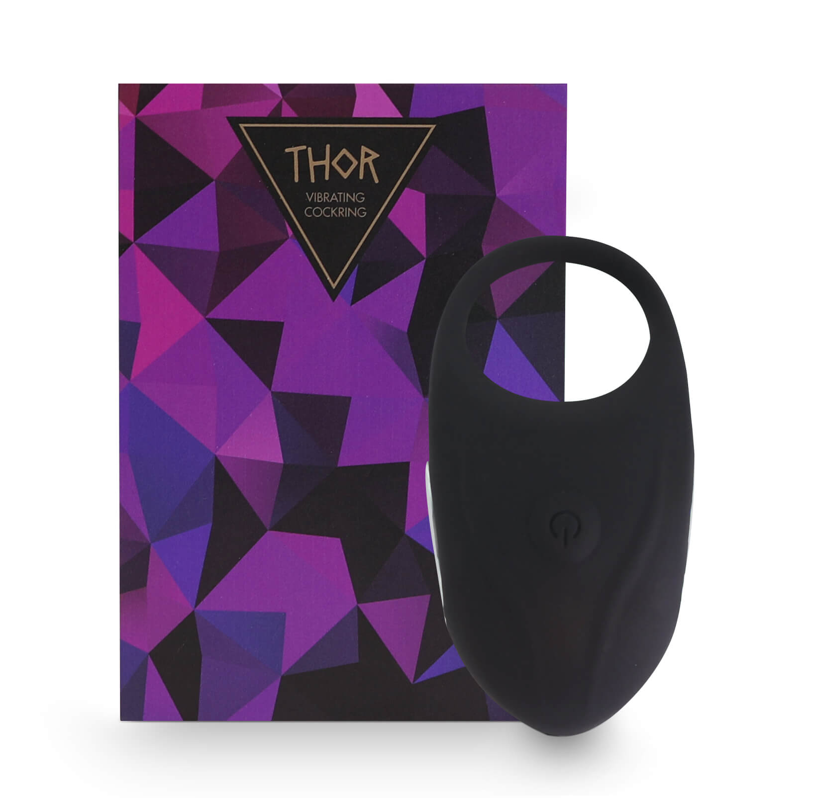 Feelztoys Thor - nabíjecí vibrační kroužek na penis (černý) Feelztoys Thor - nabíjecí vibrační kroužek na penis (černý)