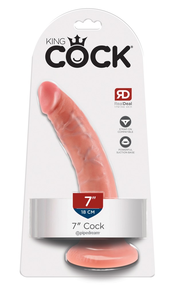 Levně Pipedream King Cock - realistické dildo (18 cm)