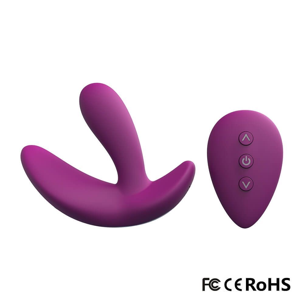 Cotoxo Saddle - nabíjecí vibrátor prostaty na dálkové ovládání (fialový)