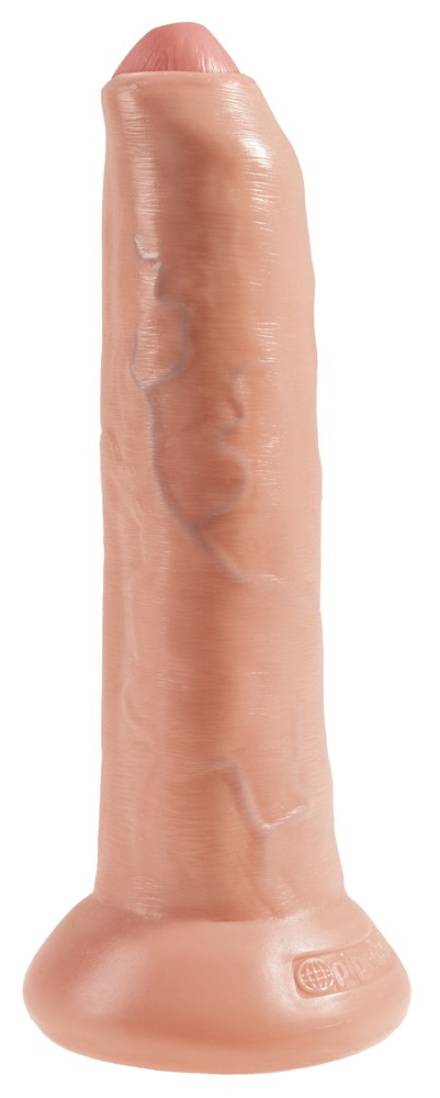 Levně King Cock 9 Predkožkátor - realistické dildo (23 cm) - tělová barva