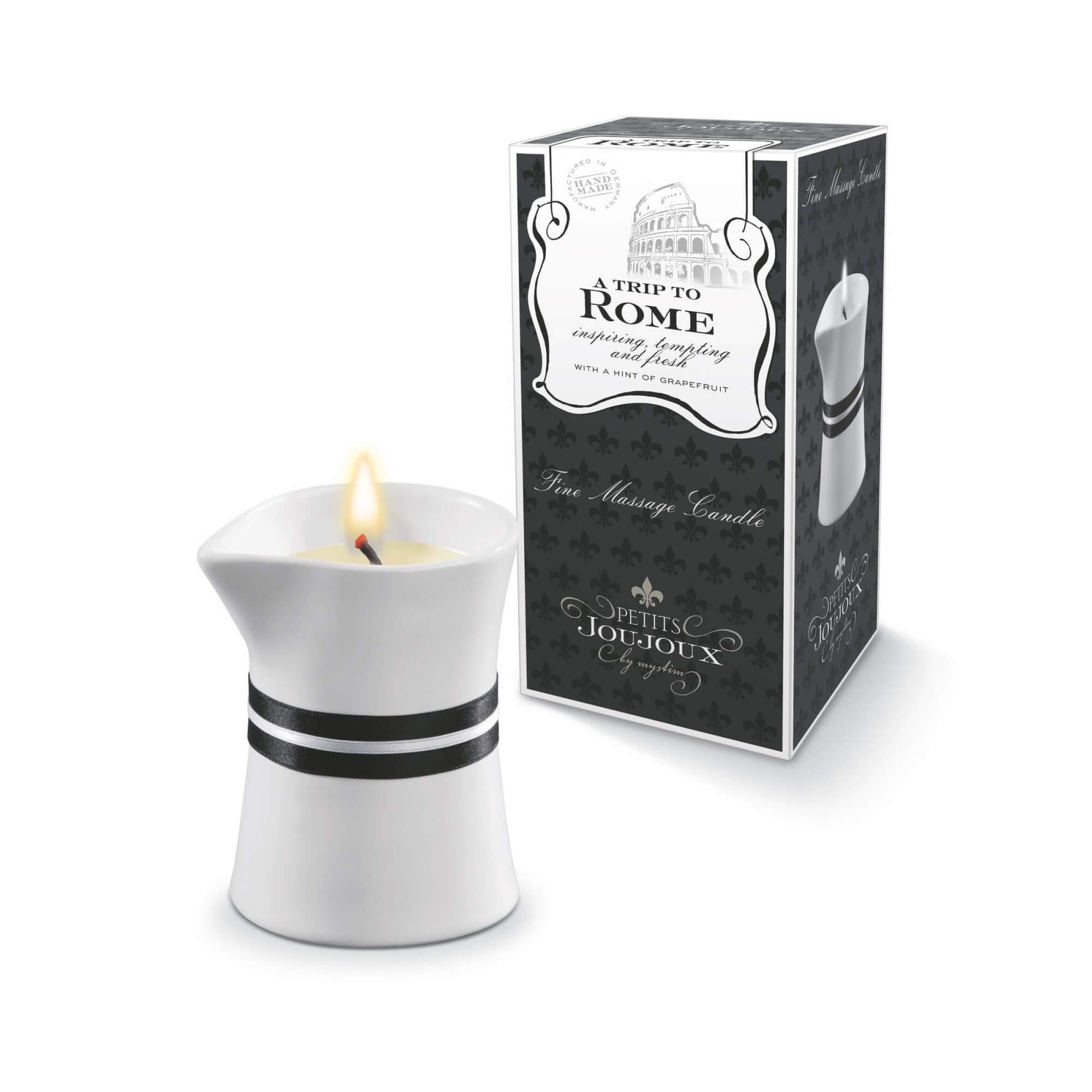 PETITS JOUJOUX - MASSAGE CANDLE ROME 120 GRAM PETITS JOUJOUX - MASSAGE CANDLE ROME 120 GRAM