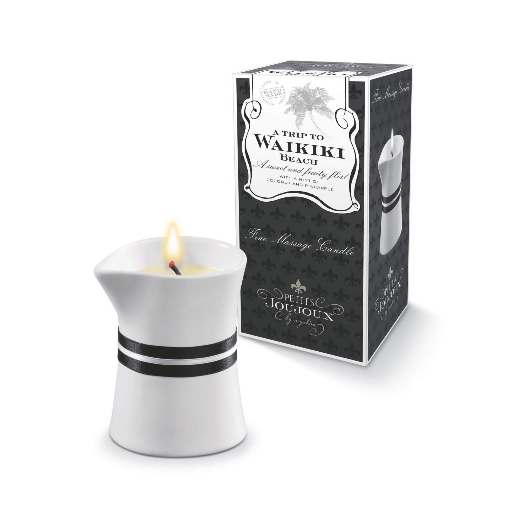 PETITS JOUJOUX - MASSAGE CANDLE WAIKIKI 120 GRAM PETITS JOUJOUX - MASSAGE CANDLE WAIKIKI 120 GRAM
