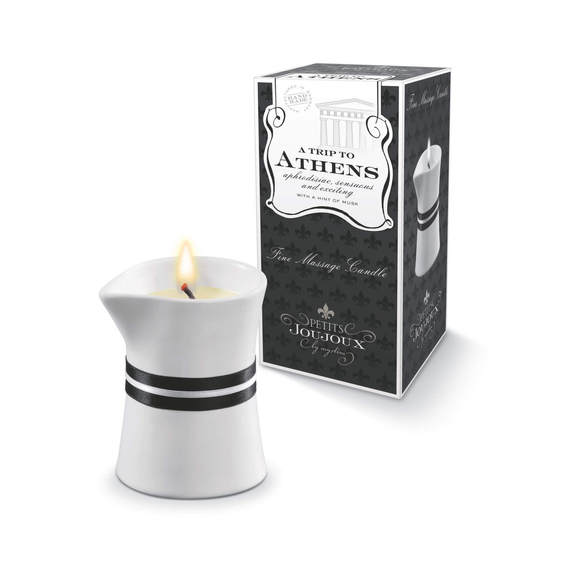 PETITS JOUJOUX - MASSAGE CANDLE ATHENS 120 GRAM PETITS JOUJOUX - MASSAGE CANDLE ATHENS 120 GRAM