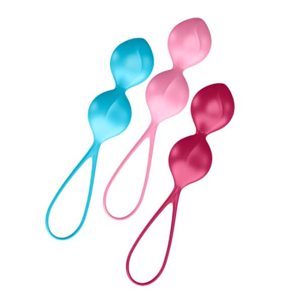 Satisfyer V Balls - sada dvojitých venušiných kuliček (3 dílná) Satisfyer V Balls - sada dvojitých venušiných kuliček (3 dílná)
