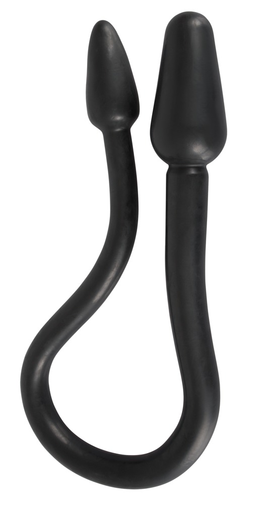 Rebel Double Plug - dvojité anální dildo (černé)