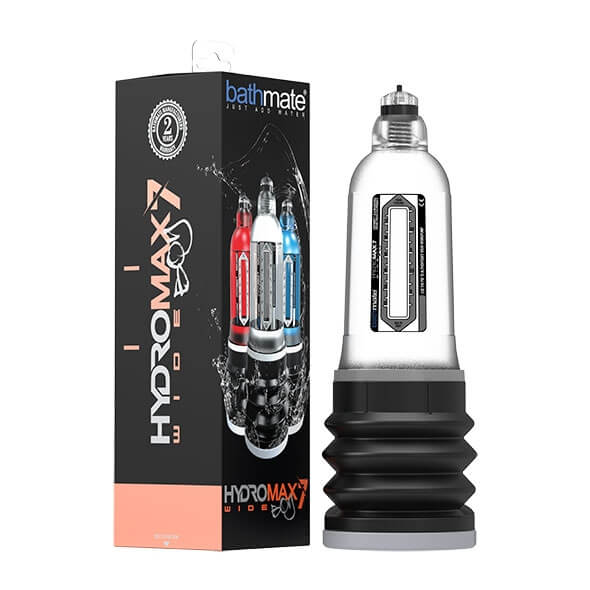 Bathmate Hydromax 7 Wide - hydraulická pumpa na penis (průhledná) Bathmate Hydromax 7 Wide - hydraulická pumpa na penis (průhledná)