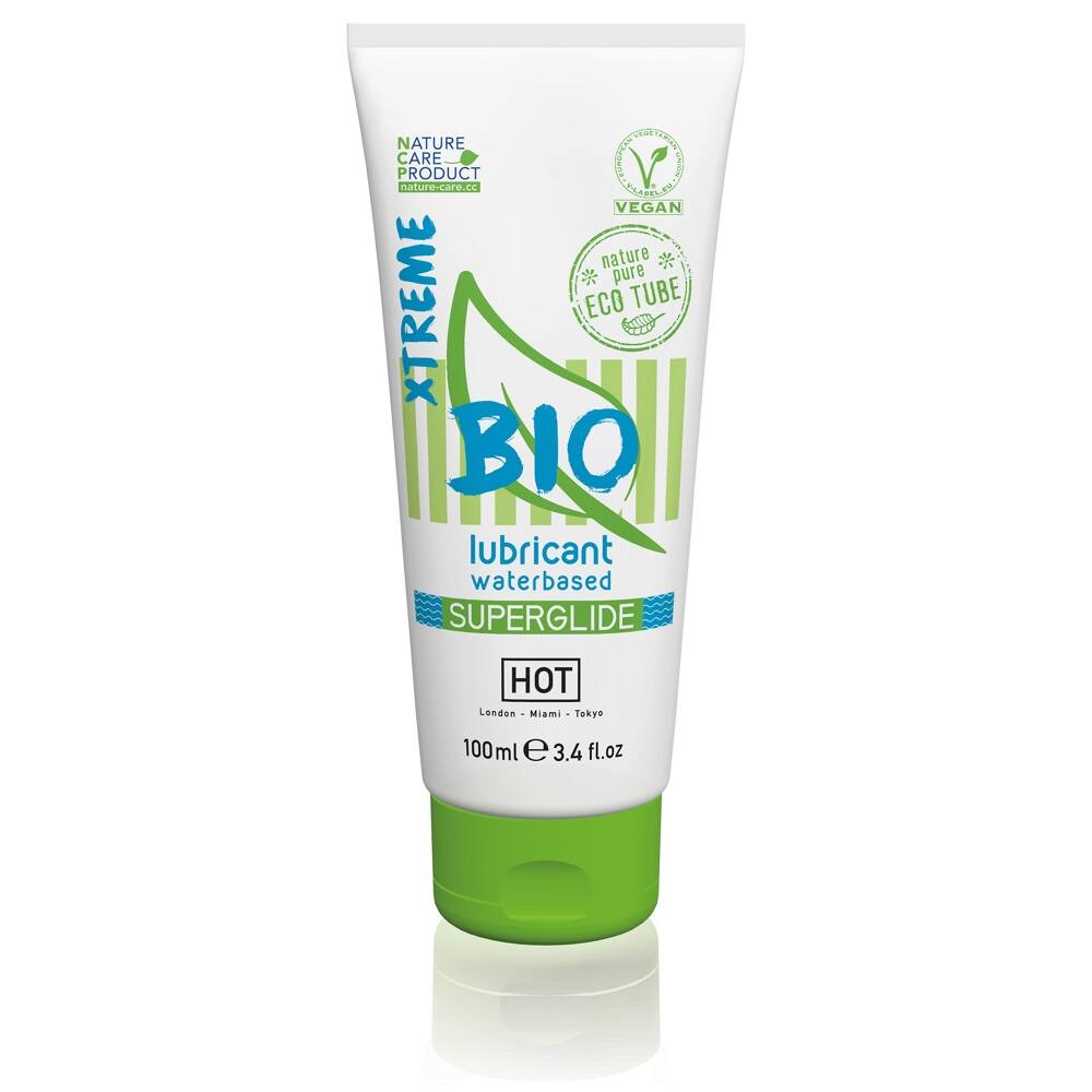 HOT BIO Superglide Xtreme - Vegan Water-based Lubricant (100ml) HOT BIO Superglide Xtreme - Vegan Water-based Lubricant (100ml)