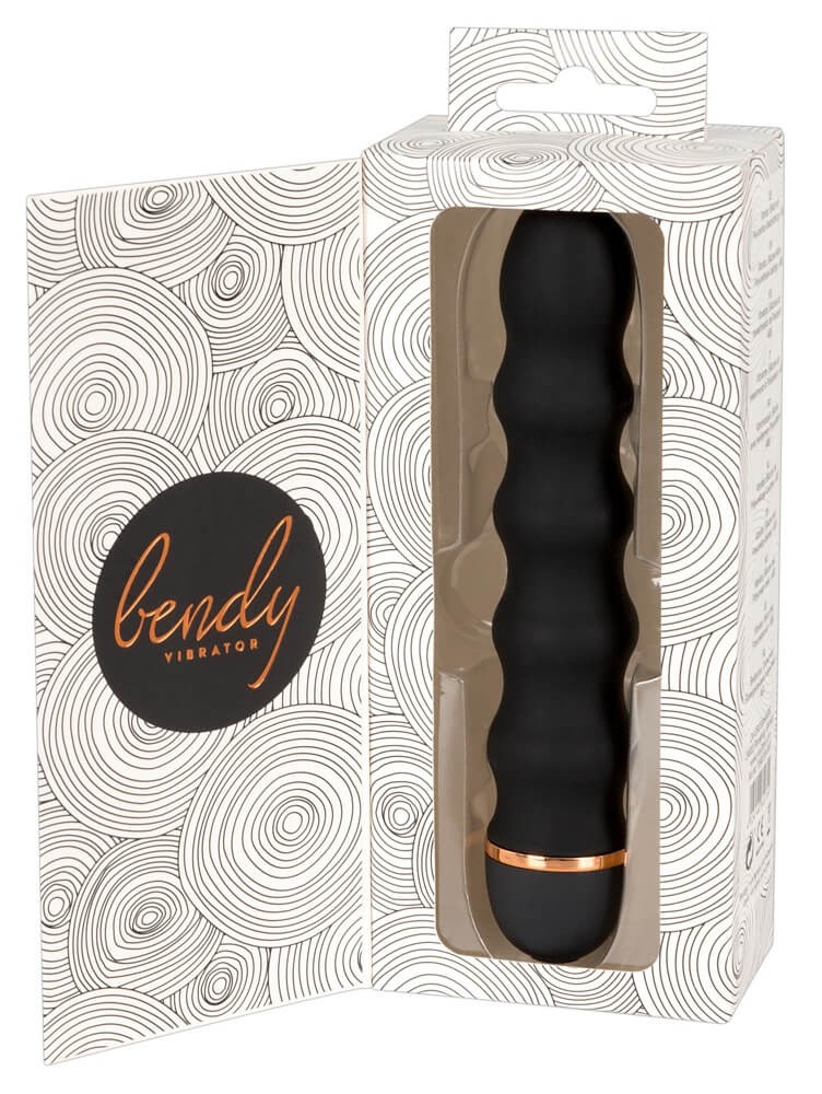 You2Toys - Bendy Wavy - vlnitý vibrátor s 20 rytmy (černý) You2Toys - Bendy Wavy - vlnitý vibrátor s 20 rytmy (černý)