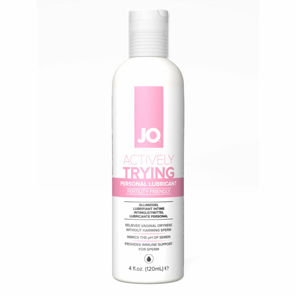 System JO Actively Trying - lubrikant přátelský ke spermiím (120ml)