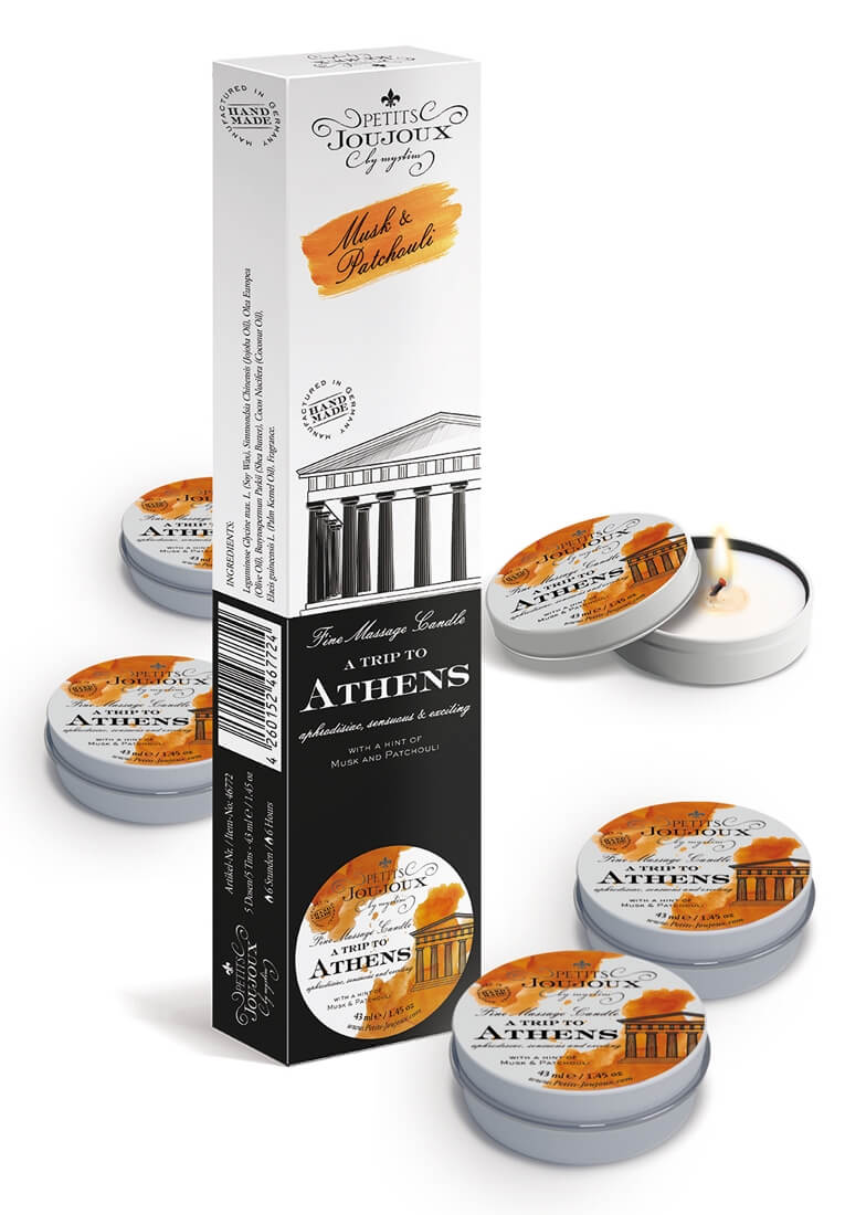 Massage Candle "Athens", Pack of 5 Massage Candle "Athens", Pack of 5