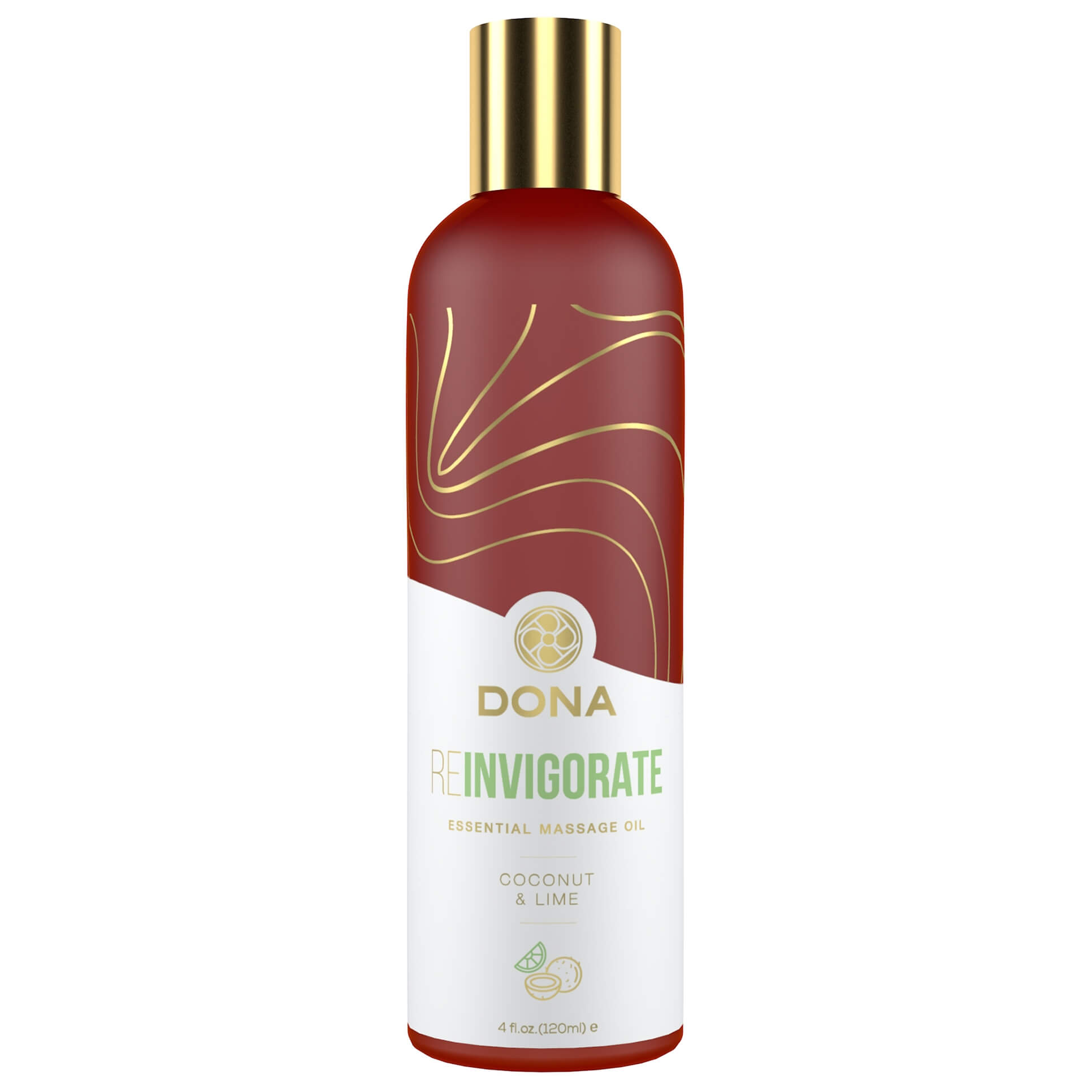 Levně Dona - Essential Massage Oil Reinvigorate Coconut Lime 120 ml