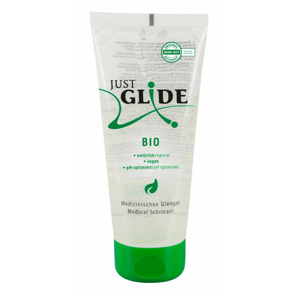 Levně Just Glide Bio - veganský lubrikant na bázi vody (200ml)