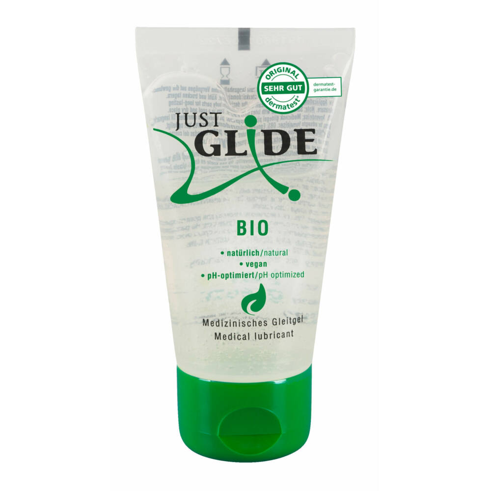 Levně Just Glide Bio - veganský lubrikant na bázi vody (50ml)