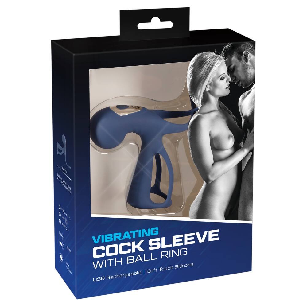 You2Toys Cock Ring - nabíjecí vibrační kroužek na penis (modrý)