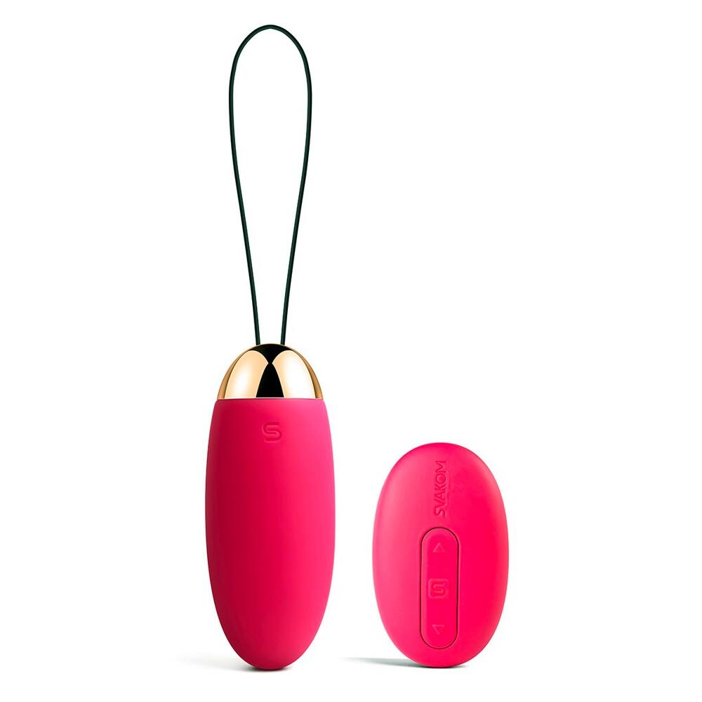 Levně Svakom Elva - nabíjecí vibrační vajíčko na dálkové ovládání (pink)