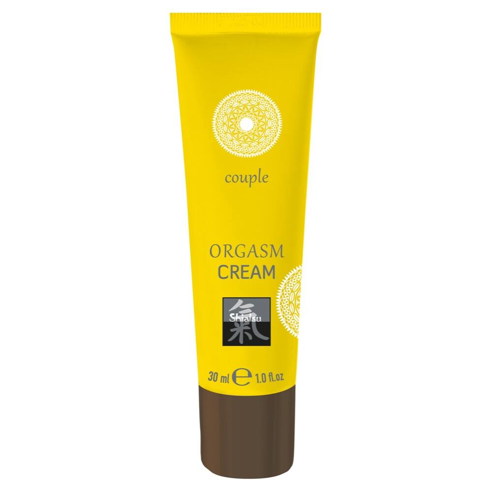 HOT Shiatsu Orgasm - dráždivé intimní krém pro ženy a muže (30ml)