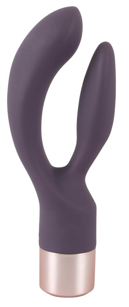 Levně You2Toys Elegant Double - dobíjecí vibrátor na klitoris (tmavě fialový)