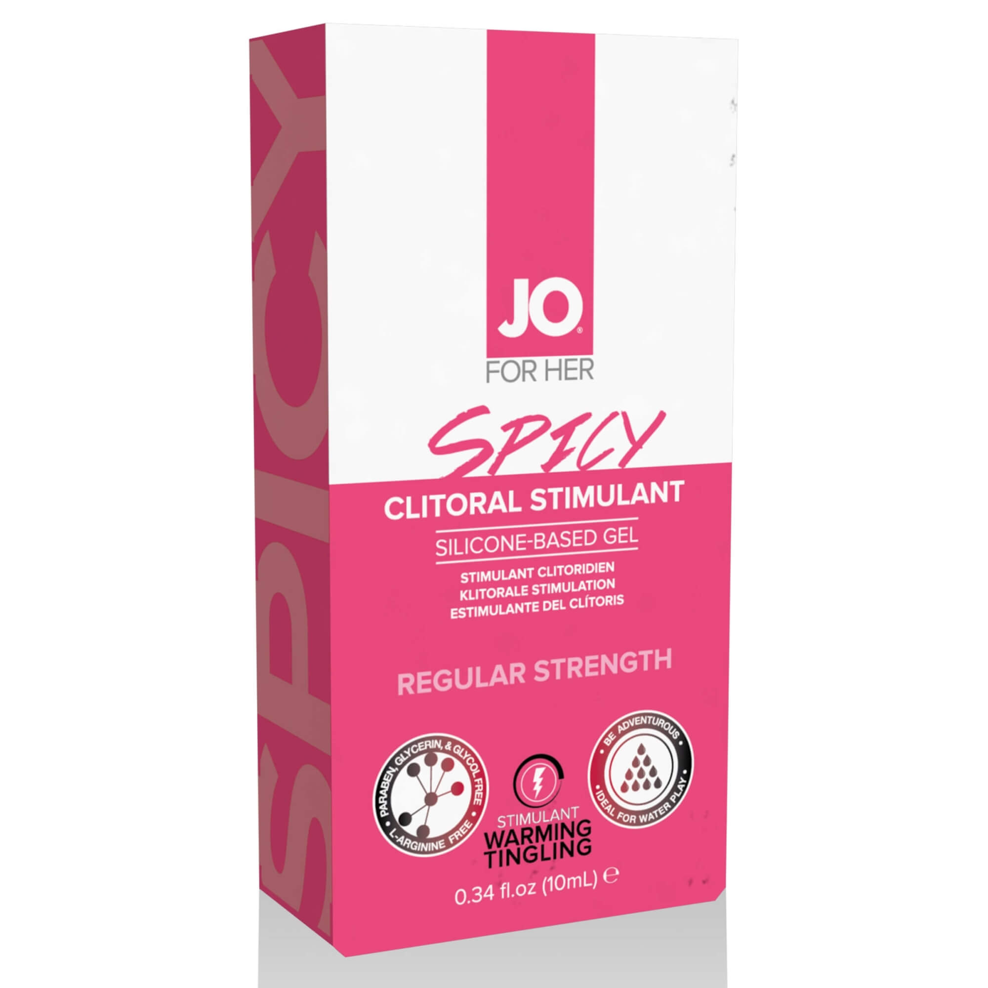 Levně JO SPICY - stimulační gel na klitoris pro ženy (10ml)