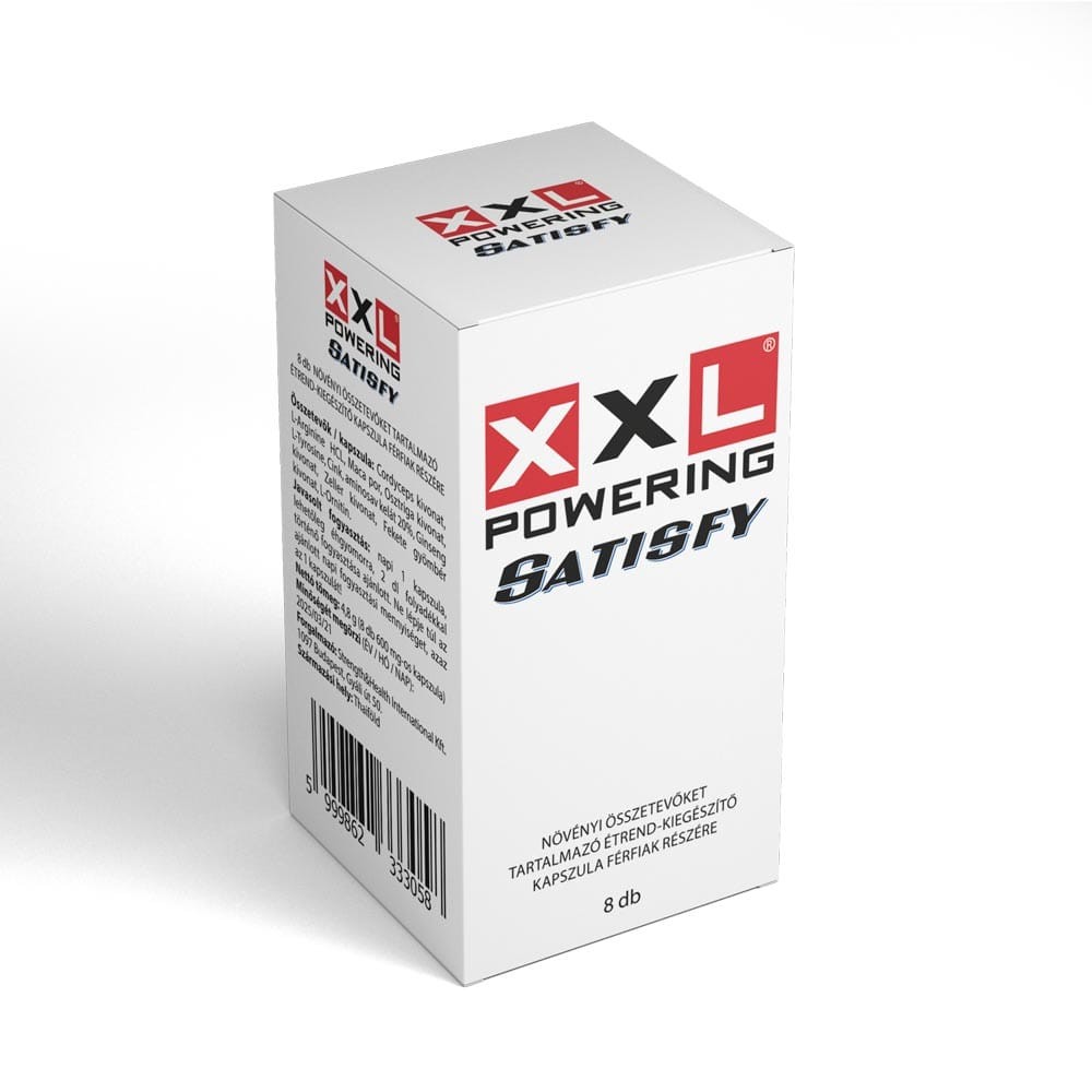 XXL powering Satisfy - silný výživový doplněk pro muže (8ks) XXL powering Satisfy - silný výživový doplněk pro muže (8ks)