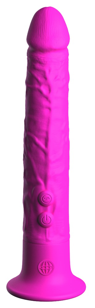 Levně Pipedream Classix Wall Banger - vodotěsný vibrátor s přísavkou (růžový)