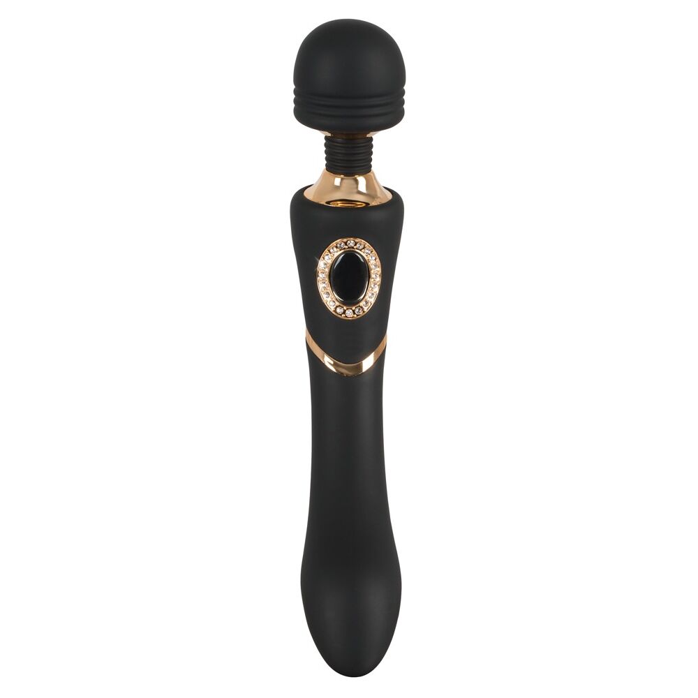 Levně Cleopatra Wand Massager - vodotěsný, nabíjecí masážní vibrátor (černý)