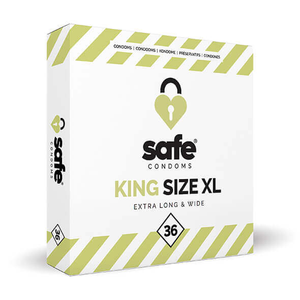 Levně SAFE King Size XL - extra velký kondom (36ks)