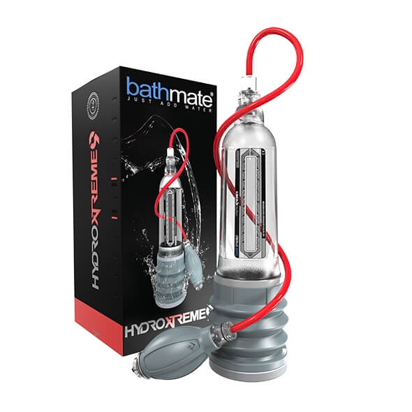 BATHMATE - HYDROXTREME9 PENIS PUMP CRYSTAL CLEAR BATHMATE - HYDROXTREME9 PENIS PUMP CRYSTAL CLEAR